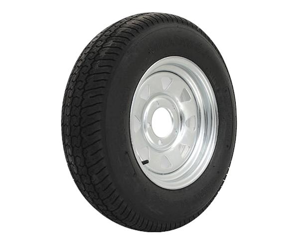 13" Wheel & Tyre Assembly 165X13 8 Ply Tyre
