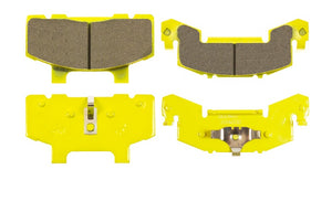 DeeMaxx yellow ceramic brake pads, set of 4