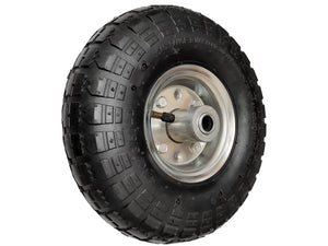 10 inch pneumatic wheel with 16mm shaft, to suit jockey wheels