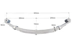 Eye to Eye Spring Only - 6 Leaf 1750kg - 50x610mm
