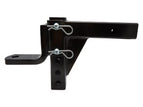 Rear view of Pro Series PRO7218 adjustable towball mount with locking pins fitted