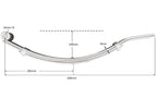 Multi-Leaf Slipper - 1200kg (Short) 3 Leaf- Pair