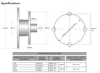 Trojan Integral Hub Kit 1500kg D/B 4X4-1/2X7/16