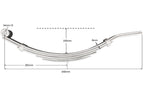 Multi-Leaf Slipper - 2000kg (Short) 5 Leaf- Pair