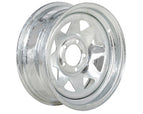 Trojan 15 x 6 inch galvanised trailer rim 535055, alternate view