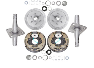 Trojan 1750kg electric drum braked hub and stub kit T134155