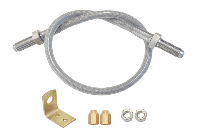 S/S Tilt Boom Brake Hose Kit - 3/8" Male to 3/8" Male