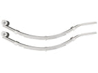 3 Leaf Short Slipper Spring - 750kg - 45mm wide - Pair