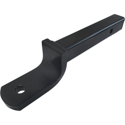 Black 3500kg solid shank towball mount