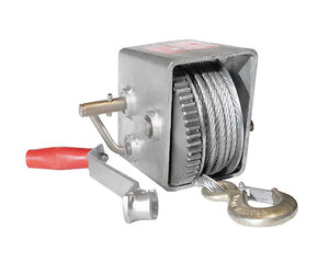 Trojan Manual Trailer Winch Kit 5:1 (5mm x 7m Wire Rope)