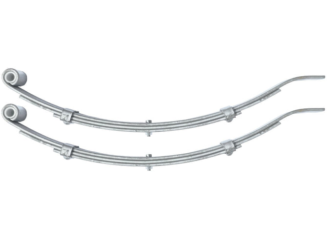 3 Leaf Low Slipper Spring - 750kg - 50mm wide - Pair