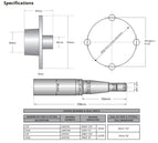 Trojan Hub/Stub ZP 39mm 4X4 1/2 X7/16