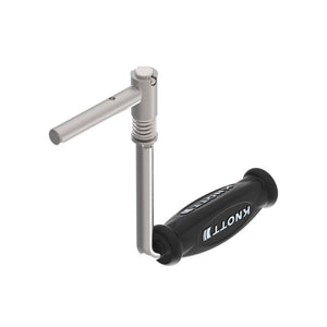 Knott 8 inch side wind jockey wheel winding handle 6D7980.002