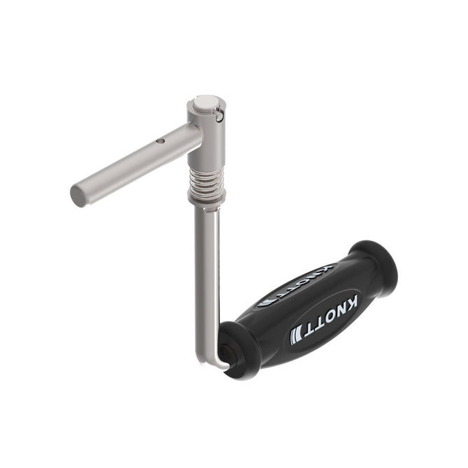 Knott 8 inch side wind jockey wheel winding handle 6D7980.002