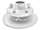 Assembled Trojan 1500 kg cast-iron brake disc and five-stud hub