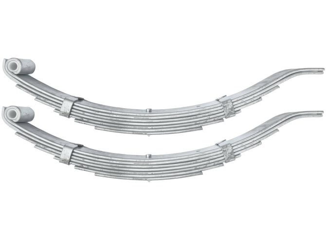 7 Leaf Low Slipper Spring - 1750kg - 50mm wide - Pair