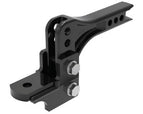 Adjustable 3500 kg trailer ball mount with multi-position head and mounting bolts