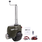 Optimover V3 kit contents - unit remote and accessories in box