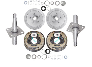 Trojan 1750kg electric drum braked hub and stub kit T134135