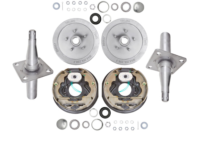 Trojan 1750kg electric drum braked hub and stub kit T134135