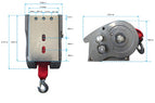 Trojan Manual Trailer Winch - Max Pull 1130kg
