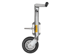Christine Products CP14SNS jockey wheel, 250kg, 190x75mm nylon wheel, sidewind, bolt-on