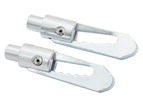 Short Drop Lock - Weld on - M10 x 12mm - Pair