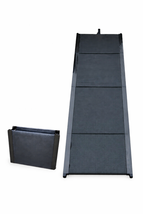 Optitec All Terrain Mover loading ramp folded flat for storage