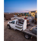 KABoxes 715 Series toolbox fitted to a ute tray on site
