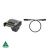 elecConnect PP7-12 flat 7-pin to flat 12-pin adaptor with 1.2m elecConnect leader