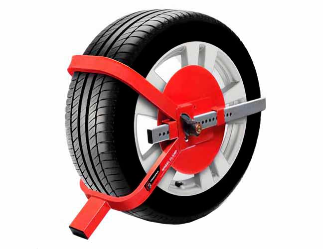 Trojan Defender Wheel Clamp - for Tyre Width 165-195mm