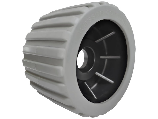 Wobble Roller Grey Ribbed