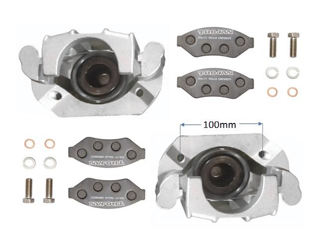 Hydraulic Caliper Conversion Set - Cast Iron - MK2/MK5