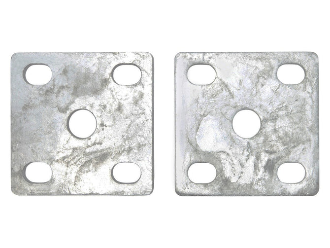 Trojan Axle Plate -to suit M12 U-Bolt (Pair)