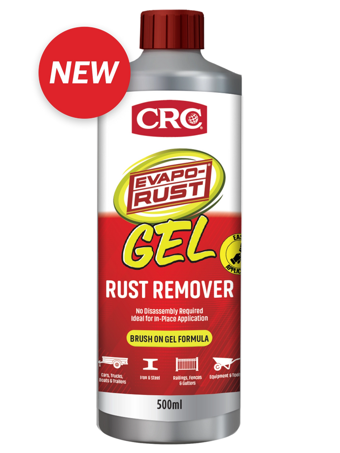 CRC Evapo-Rust Brush-On Gel 500ml rust remover bottle