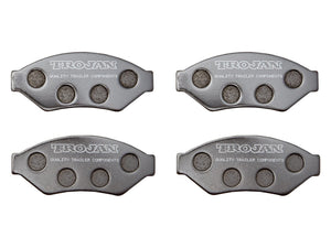 Trojan Brake Pad Set x4 (Suits Mk3 onwards)