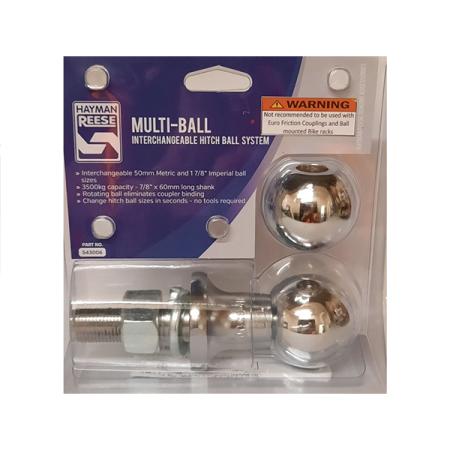 Hayman Reese Multi-Ball Tow Kit (7/8" Shank) 3500kg