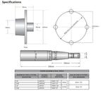 Trojan Hub/Stub ZP 39mm 4X4X7/16