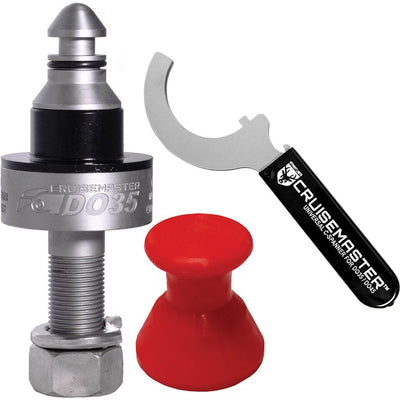 Cruisemaster DO35 tow pin kit with 7/8-inch thread, red dust cap and spanner