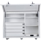 KABoxes 1150 Series 4 Drawer 5 Shelves - White
