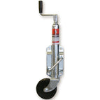 Trojan jockey wheel with 150mm solid rubber wheel