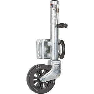 Knott galvanised 8-inch sidewind jockey wheel assembly rated to 545 kg